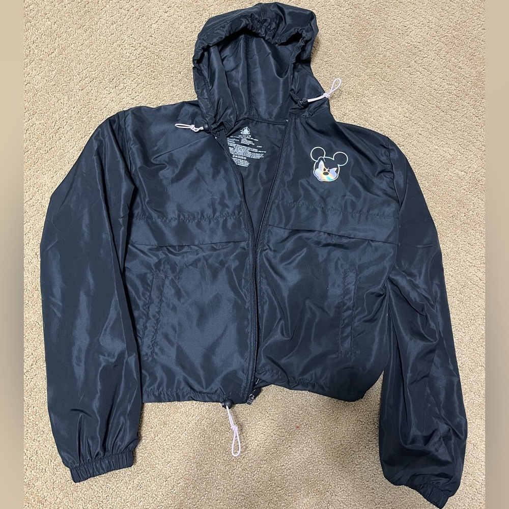 Disney Mickey Mouse Women’s Large Zipup Hooded Jacket